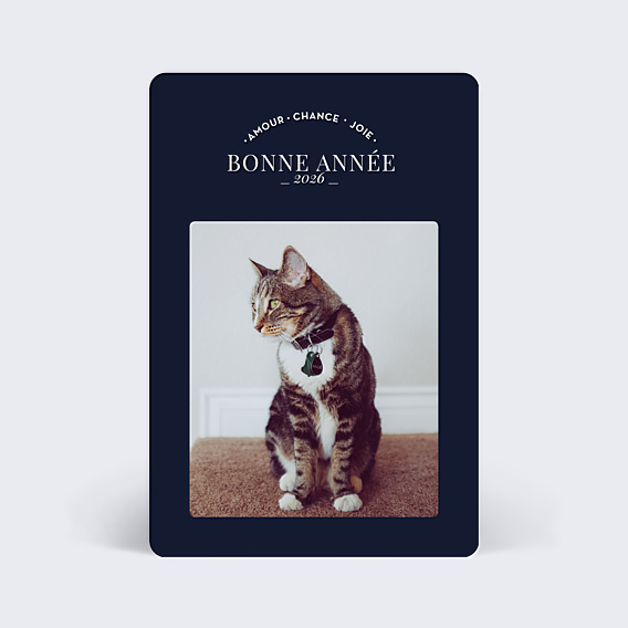 Carte de Voeux Particuliers Jolis souhaits