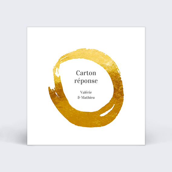Carton réponse mariage Alliance