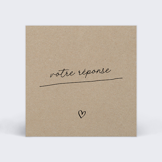 Carton réponse mariage Message Humoristique