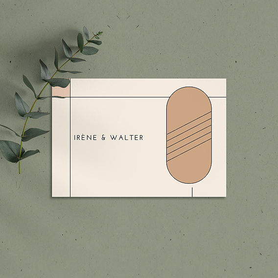 Carton réponse mariage Mister M Walter