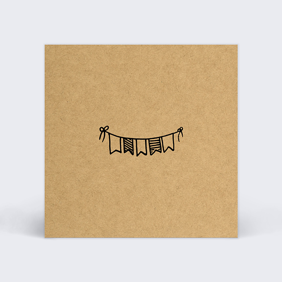 Carton réponse mariage Petit Carnet