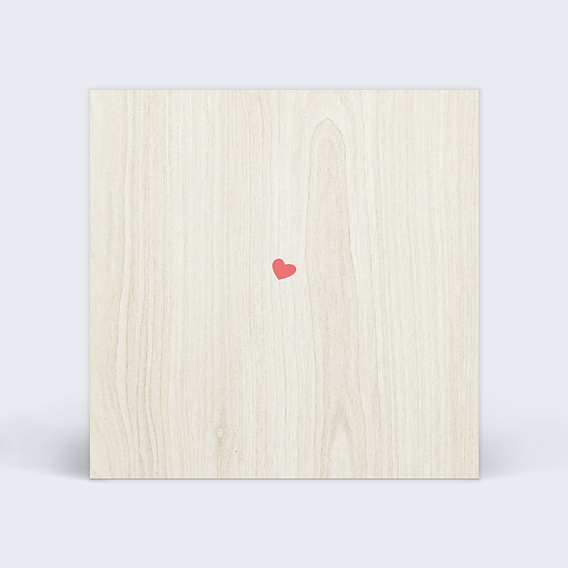 Carte réponse de mariage Photomaton