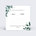 Carton Réponse Mariage Luxe