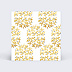 Carton réponse mariage Oliviers Ocre