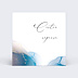 Carton réponse mariage Opaline