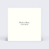 Carton Réponse Mariage Classique Beige