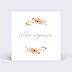 Carton réponse mariage Flower of Fall