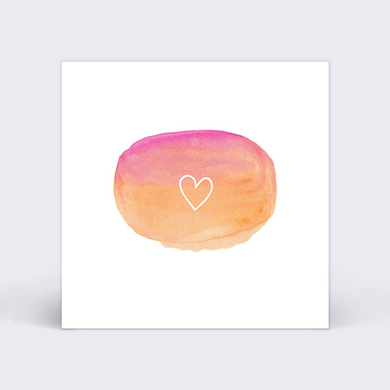 Carton Réponse Mariage Sunrise