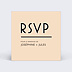 Carton réponse mariage Bold