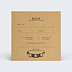 Carton réponse mariage Petit Carnet Verso