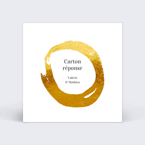 Carton Réponse Mariage Alliance