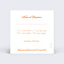 Carton réponse mariage Aquarelle Verso