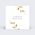 Carton Réponse Mariage Couronne chic