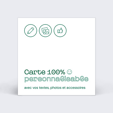 Carton Rponse Mariage 100% Personnalisable