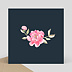 Carton réponse mariage RSVP Dark Peony Verso