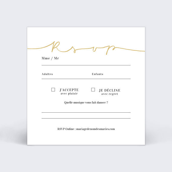 Mariage clearance en ligne