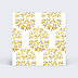 Carton Réponse Mariage Oliviers Ocre