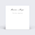 Carton réponse mariage Classique