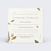 Carton Réponse Mariage Feuilles de Jade