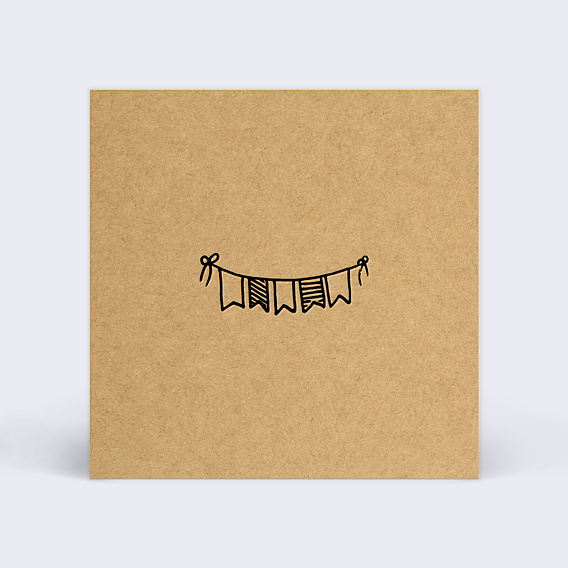 Carton Réponse Mariage Petit Carnet