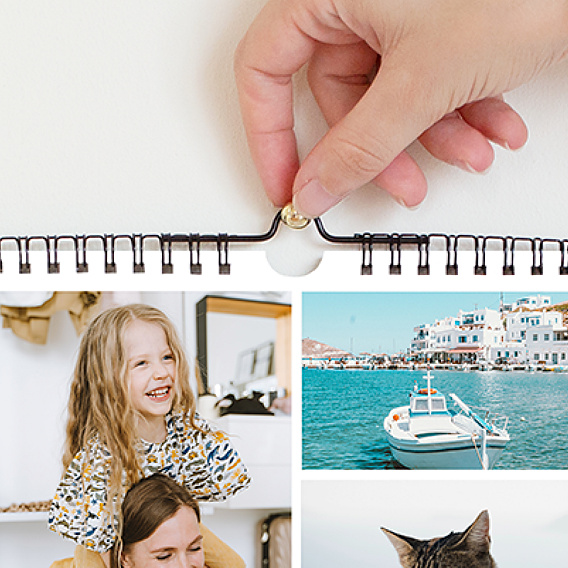 Calendriers Calendrier photo grandes cases