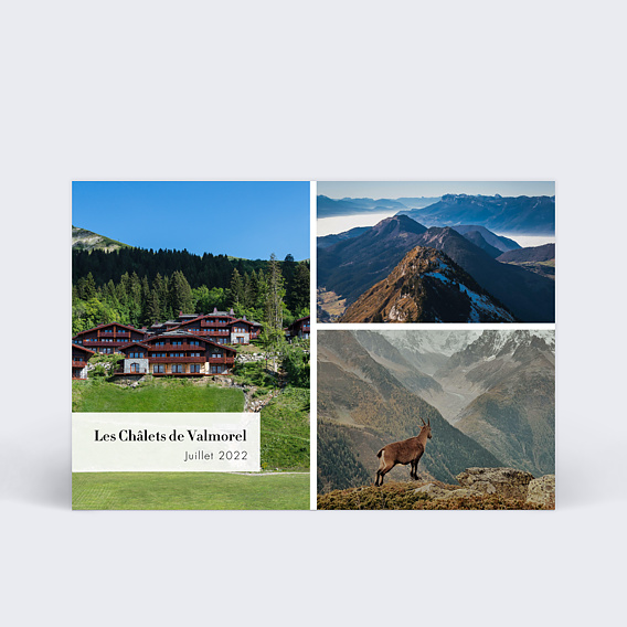 Carte Collaboration Bandeau - Les Châlets de Valmorel - été