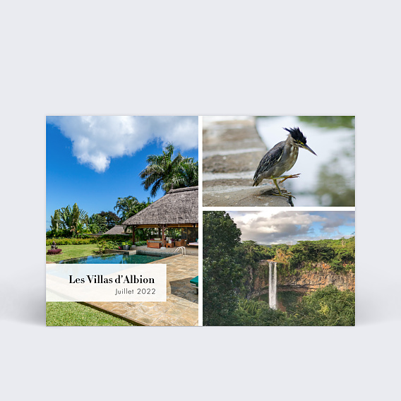 Carte Collaboration Bandeau - Les Villas d’Albion