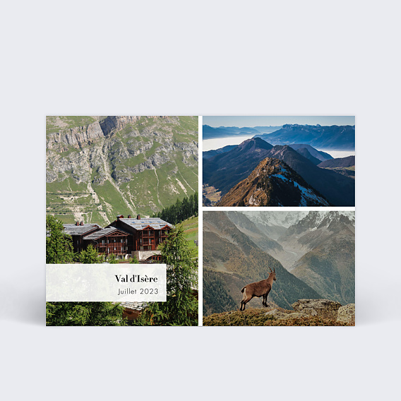 Carte Collaboration Bandeau - Val d'Isère - Été