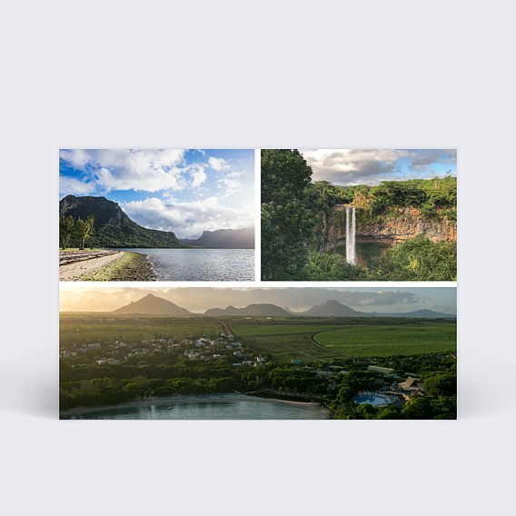 Carte Collaboration Multiphoto Horizontale - La Plantation d’Albion