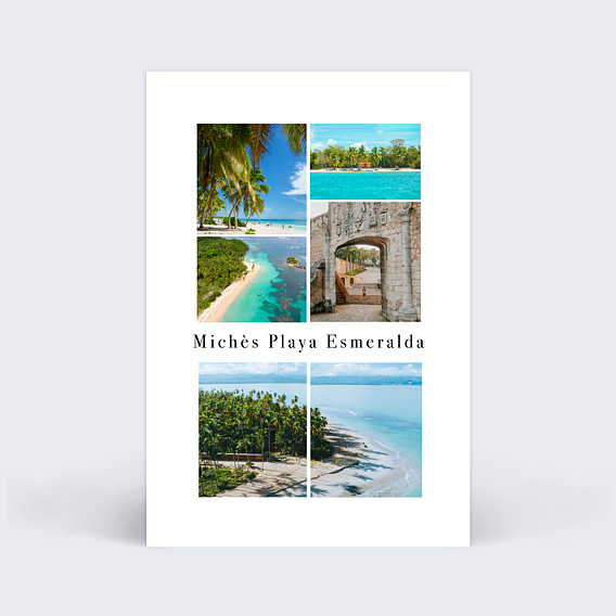 Carte Collaboration Multiphoto- Michès Playa Esmeralda