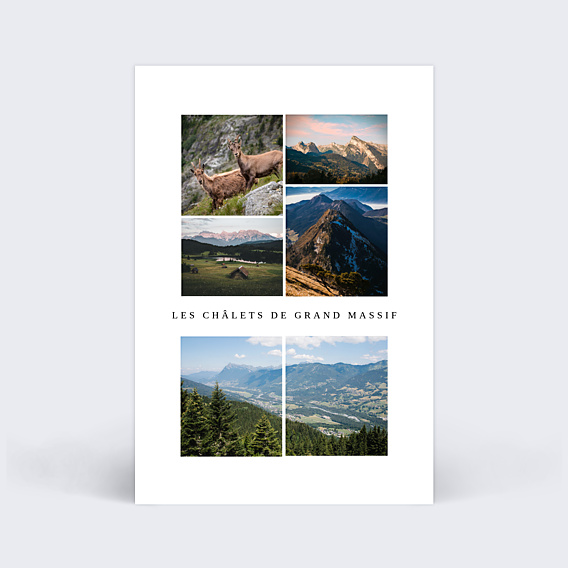 Collaboration Multiphoto - Les Châlets de Grand Massif – été