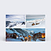 Collaboration Multiphoto horizontale - Val d'Isère - Hiver