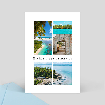 Carte Collaboration Multiphoto- Michès Playa Esmeralda