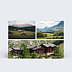 Carte Collaboration Multiphoto horizontale - Val d'Isère - Eté