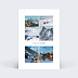 Carte Collaboration Multiphoto - Val d'Isère - Hiver
