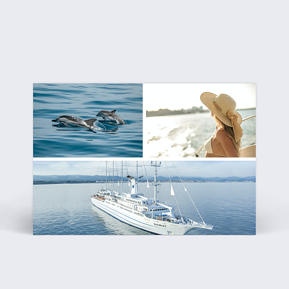 Carte Collaboration Multiphoto horizontale - Club Med 2