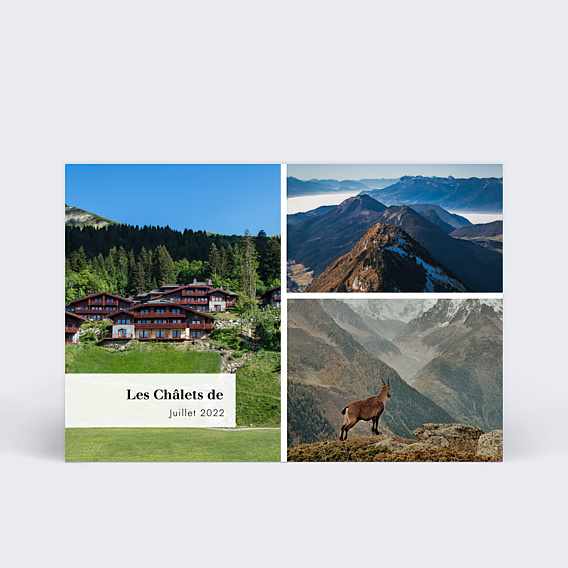 Collaboration Bandeau - Les Châlets de Valmorel - été