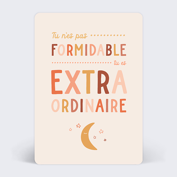 Carte amitié Ami formidable