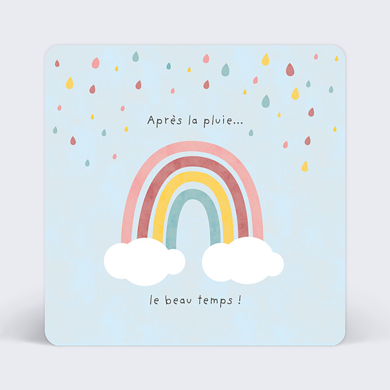 Carte amitié Après la Pluie