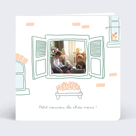 Carte amitié Chez Nous