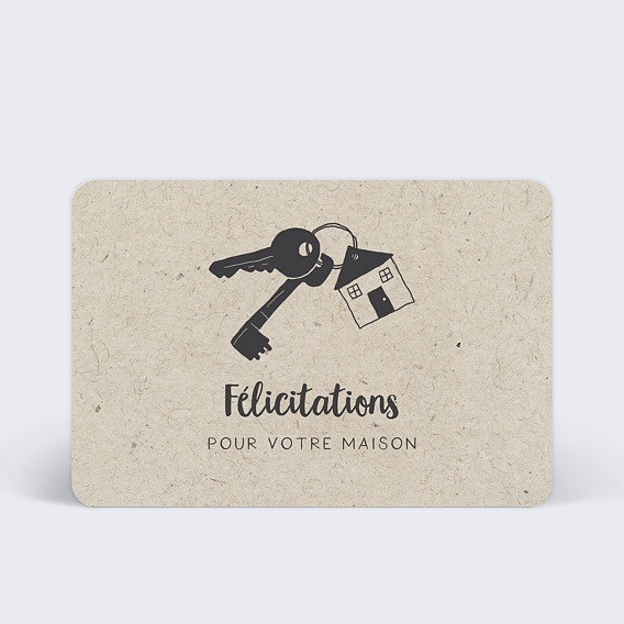 Carte amitié Clés