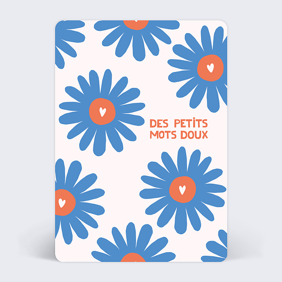 Cartes de Correspondance Claire Iglesias x Popcarte - Mots Doux