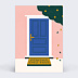 Carte amitié Bienvenue chez vous