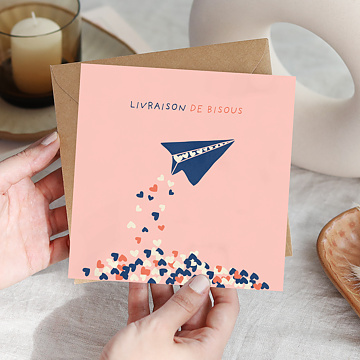 Cartes de Correspondance Expdition de Bisous