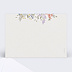 Carte amitié Prairie fleurie Verso