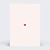 Carte amitié 1001 Coeurs Verso