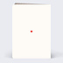 Carte amitié Amitié Coeur Verso