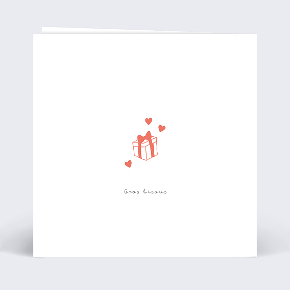 Carte amitié À très vite Verso