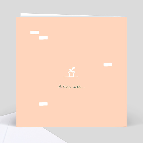 Carte amitié Chez Nous Verso