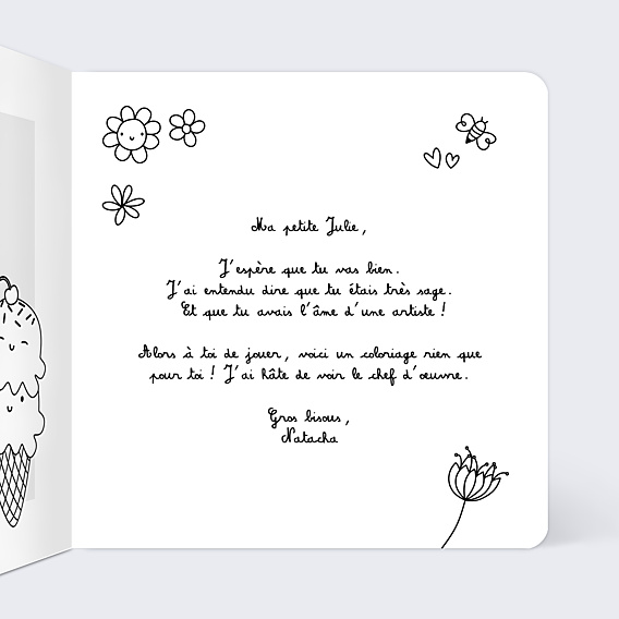 Correspondance Coloriage Licorne
